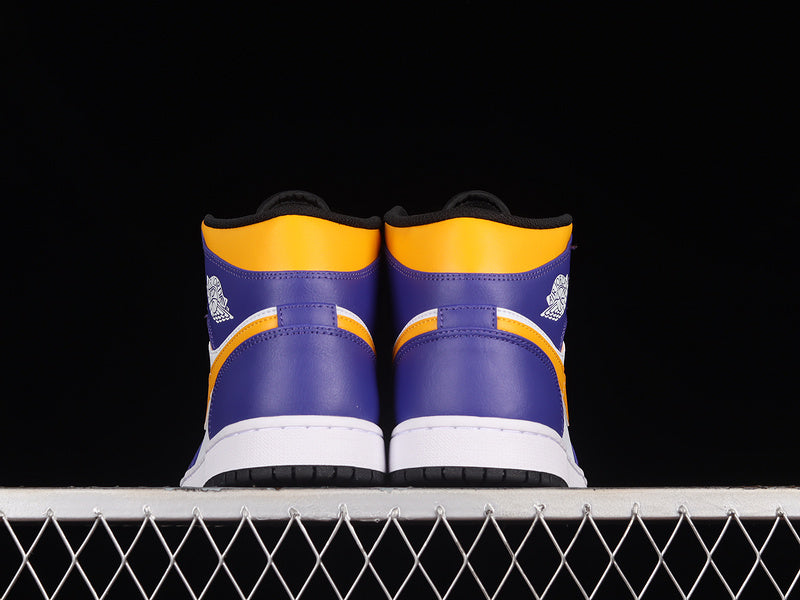 Air Jordan 1 AJ1 Mid - Lakers