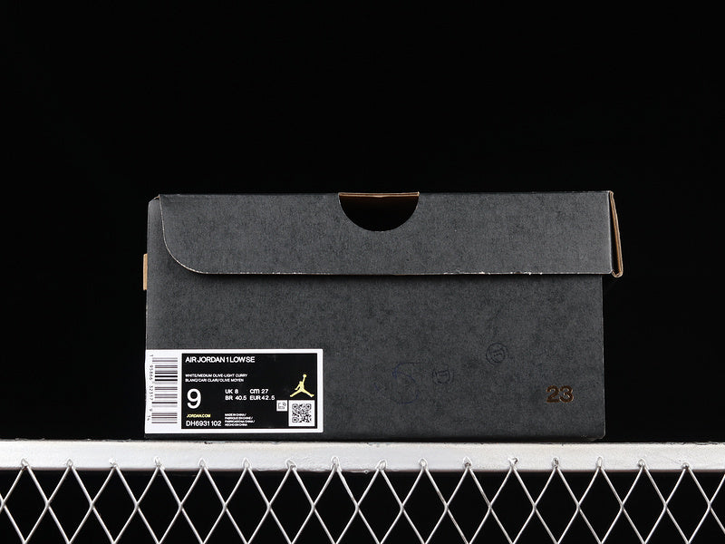 Air Jordan 1 AJ1 Low - Light Curry