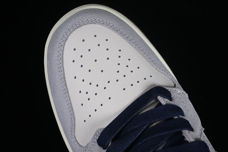 Air Jordan 1  AJ1 Low Repaired - Denim Swoosh