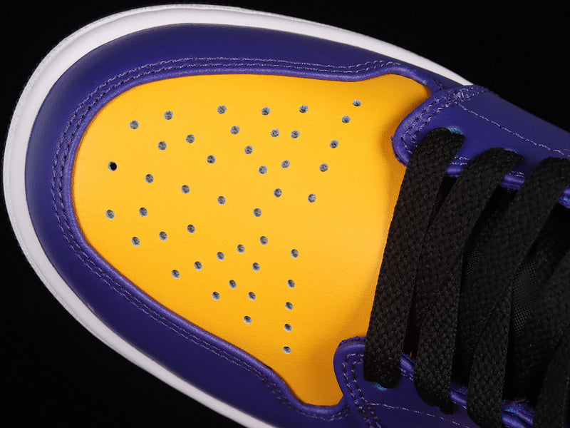 Air Jordan 1 AJ1 Mid - Lakers