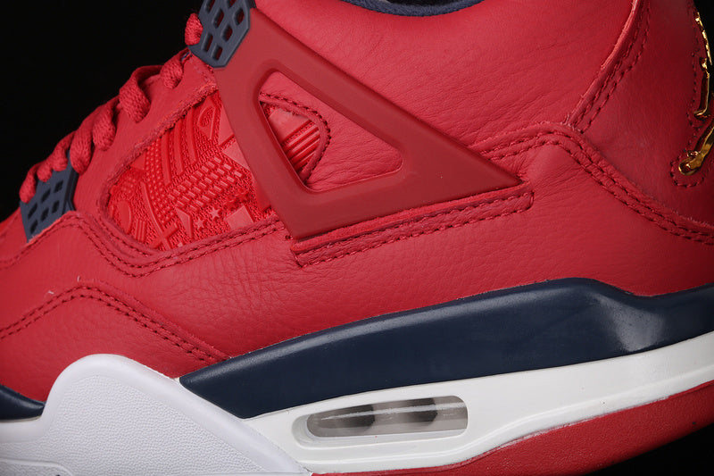 Air Jordan 4 AJ4 Retro - Fiba Gym Red