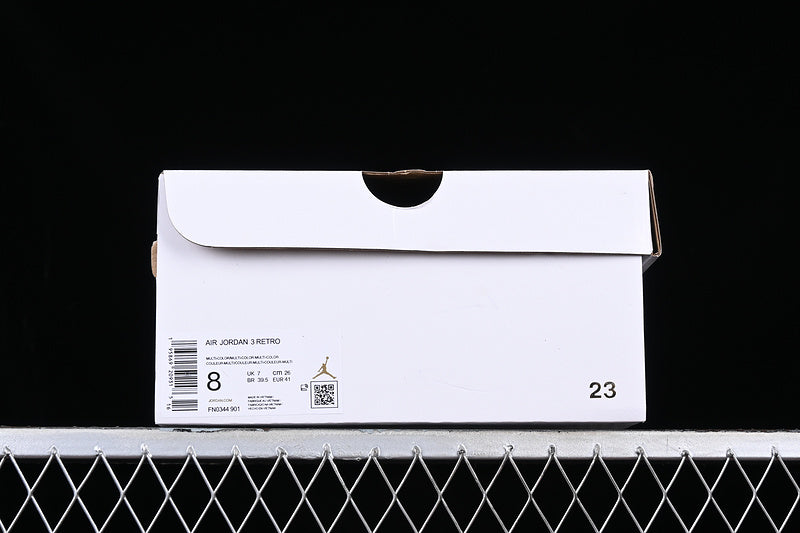 J. Balvin x Air Jordan 3 AJ3 Retro - Medellín Sunset