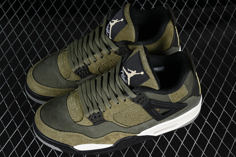 Air Jordan 4 AJ4 - Olive Craft