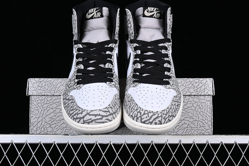 Air Jordan 1 Aj1 Retro High - White Cement
