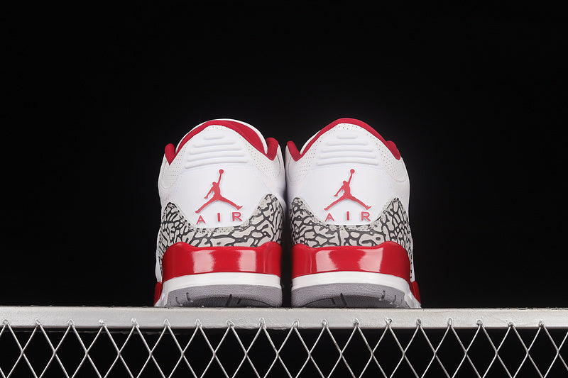 Air Jordan 3 AJ3 - Cardinal Red
