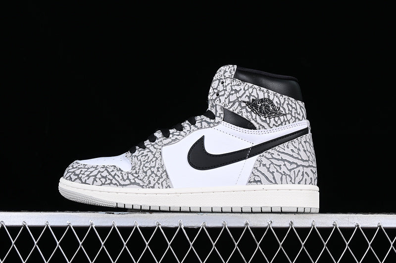 Air Jordan 1 Aj1 Retro High - White Cement