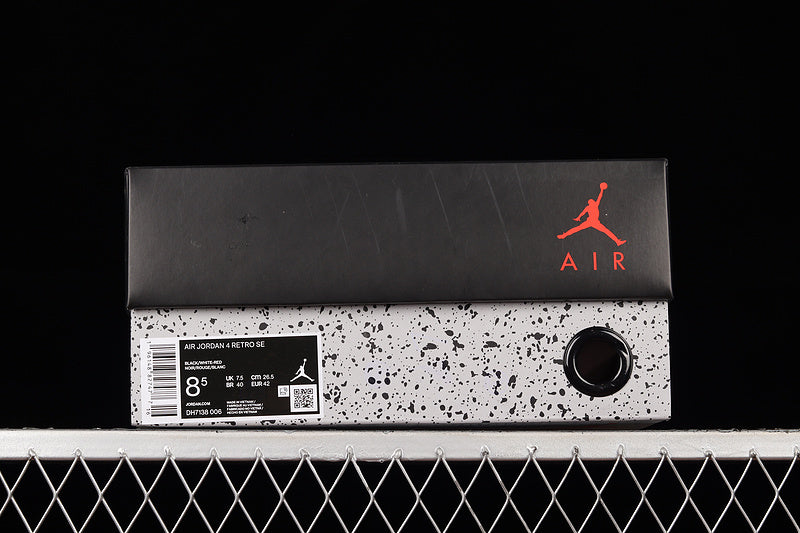 Air Jordan 4 AJ4 - Black Canvas