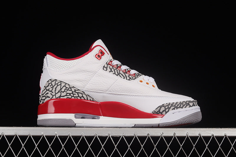 Air Jordan 3 AJ3 - Cardinal Red