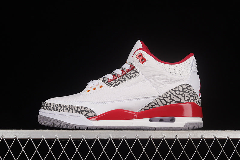 Air Jordan 3 AJ3 - Cardinal Red