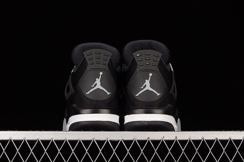 Air Jordan 4 AJ4 - Black Canvas
