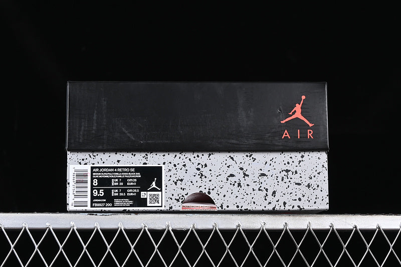 Air Jordan 4 AJ4 - Olive Craft