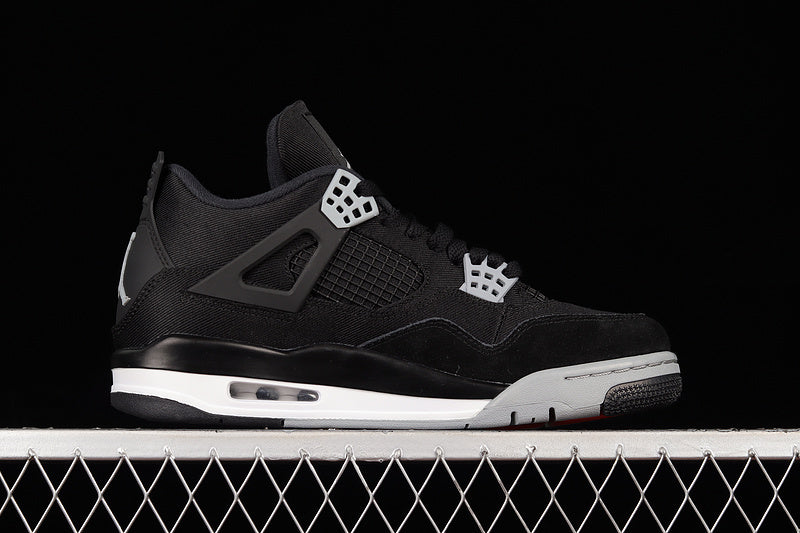 Air Jordan 4 AJ4 - Black Canvas