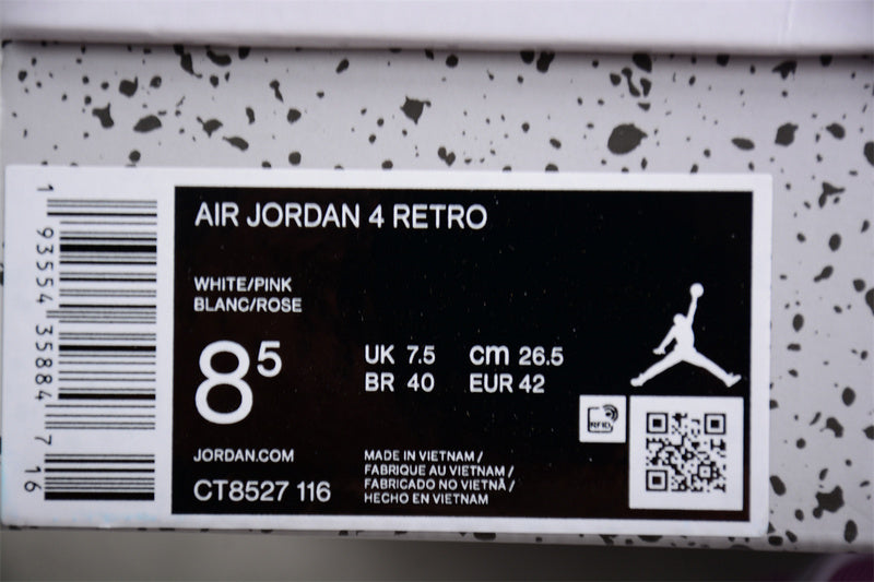 Unisex Air Jordan 4 AJ4 - Pink Oreo