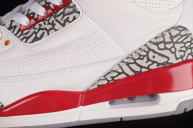 Air Jordan 3 AJ3 - Cardinal Red