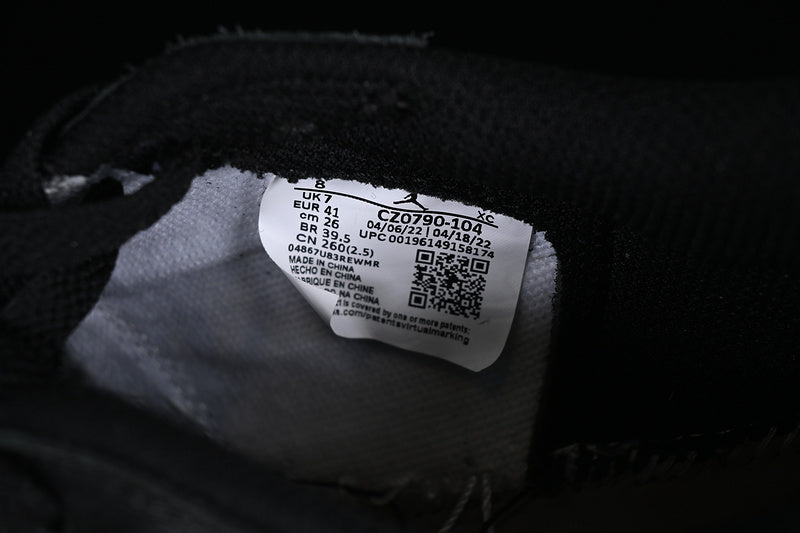 Air Jordan 1 AJ1 Retro Low - Black Dark/Powder Blue