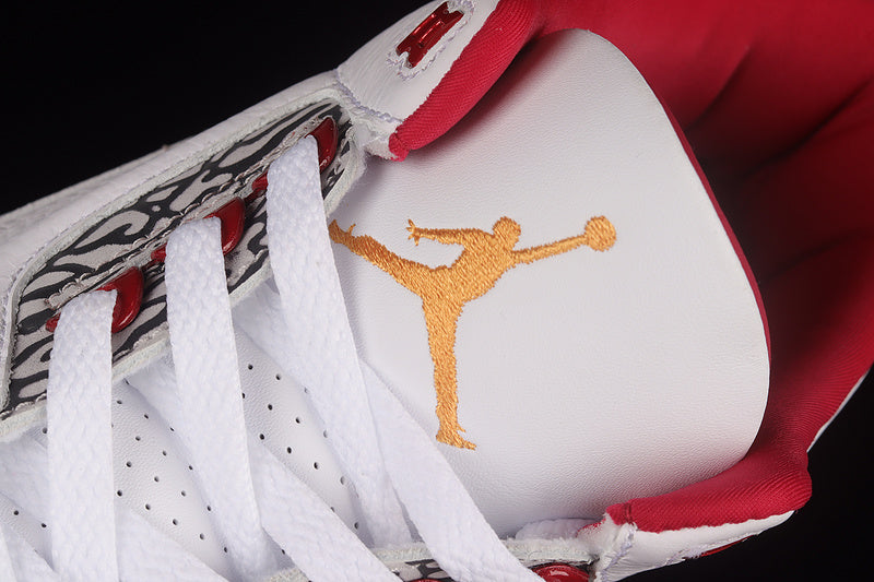 Air Jordan 3 AJ3 - Cardinal Red