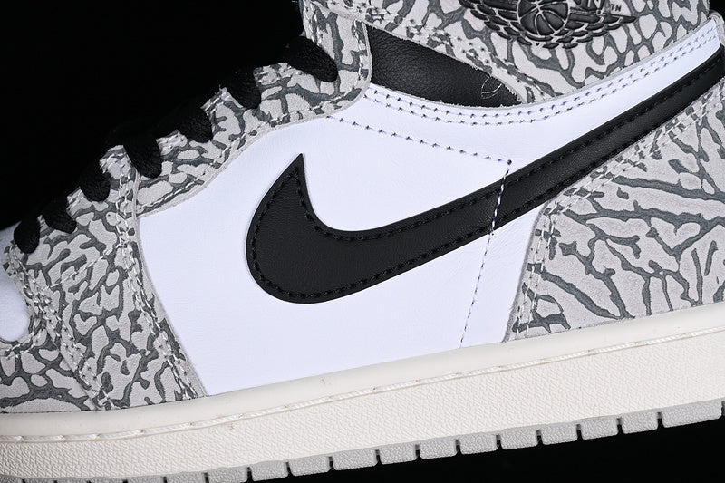 Air Jordan 1 Aj1 Retro High - White Cement