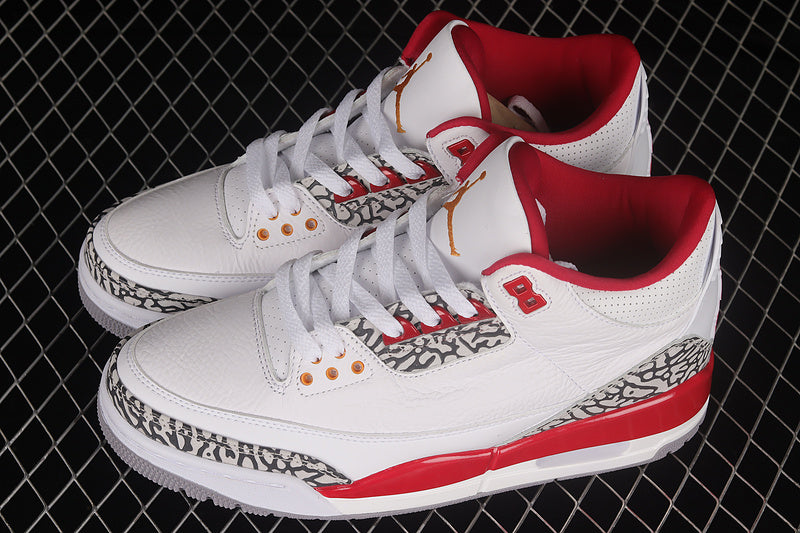 Air Jordan 3 AJ3 - Cardinal Red