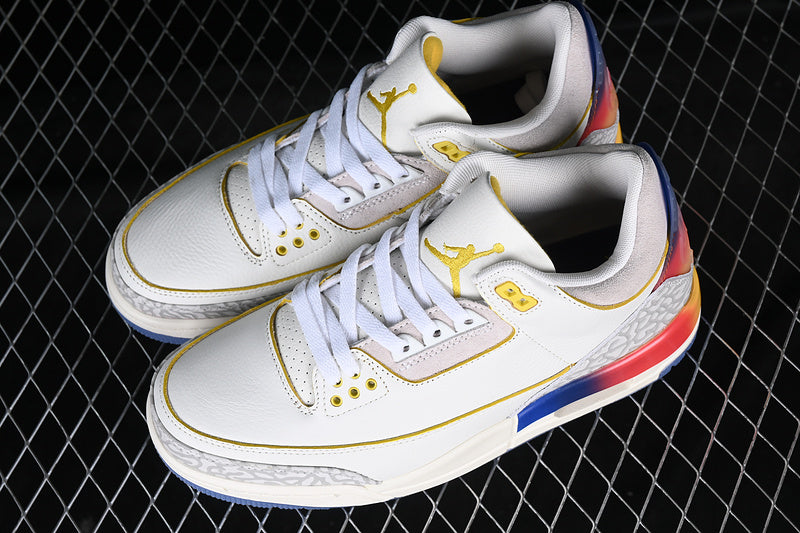 J. Balvin x Air Jordan 3 AJ3 Retro - Medellín Sunset