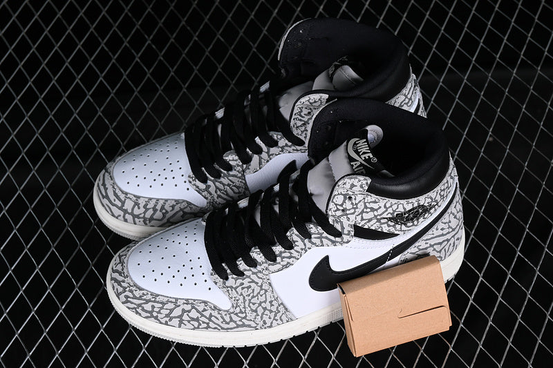Air Jordan 1 Aj1 Retro High - White Cement