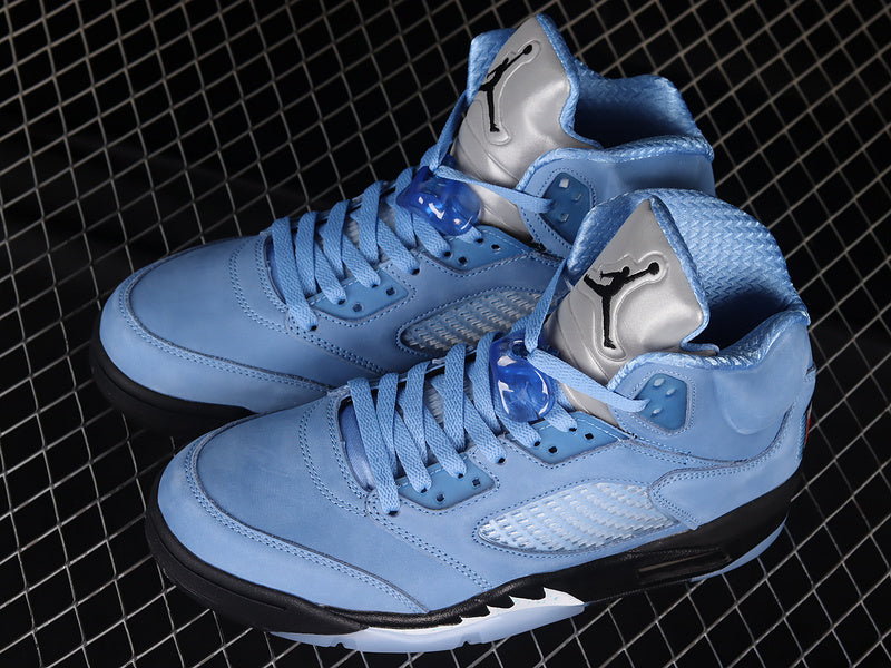 NikeMens Air Jordan 5 - Unc Blue