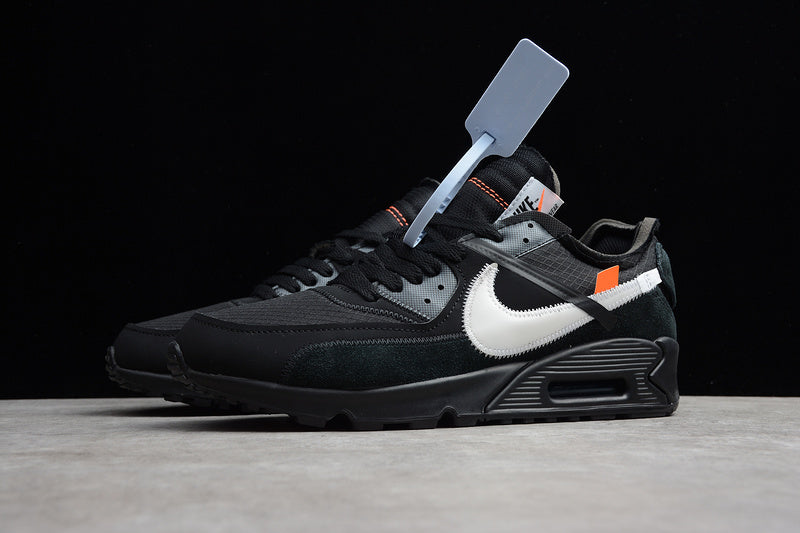 NikeMens Off White x Air Max 90 AM90 - Black