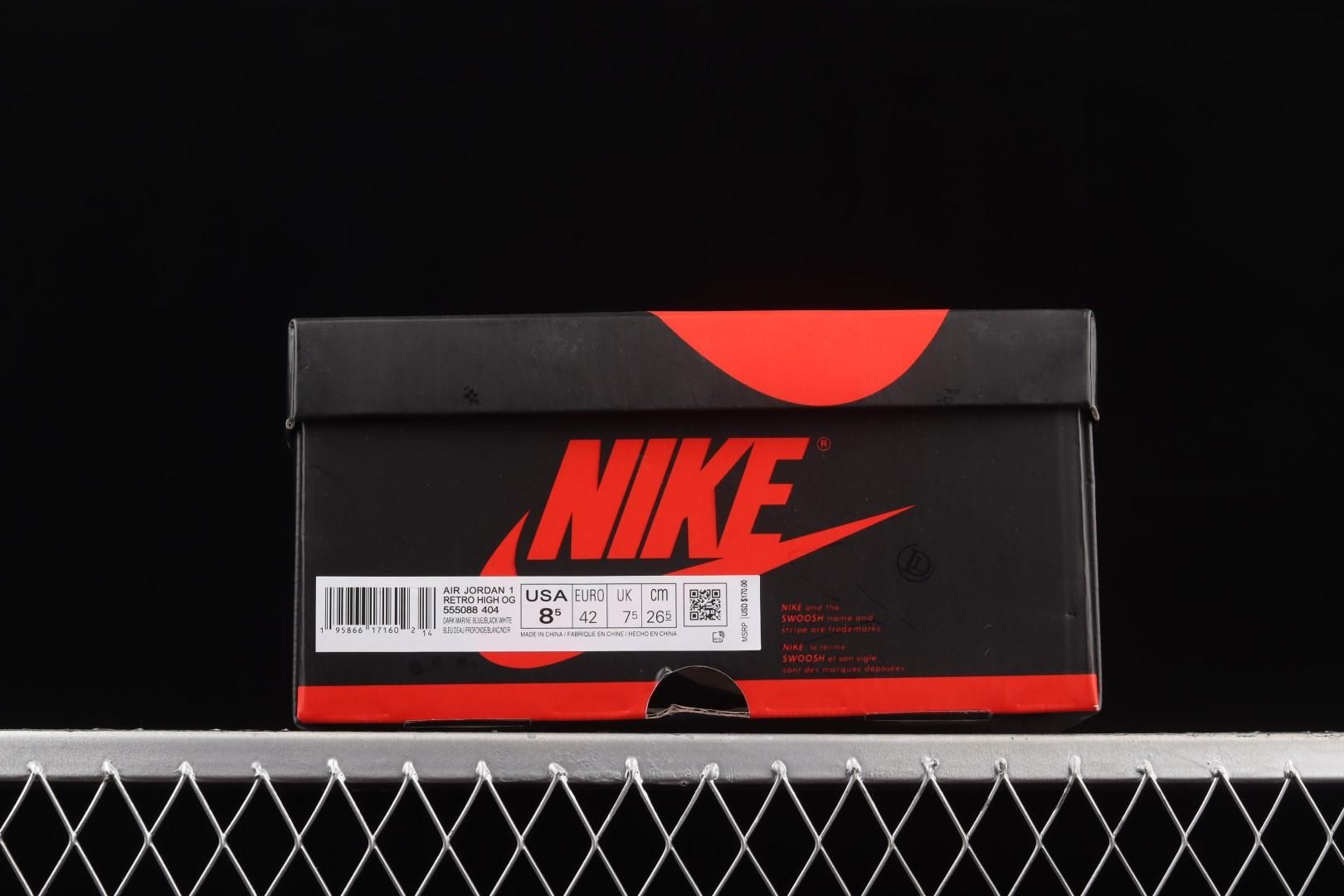 WMNS Air Jordan 1 AJ1 Retro High - Dark Marina Blue