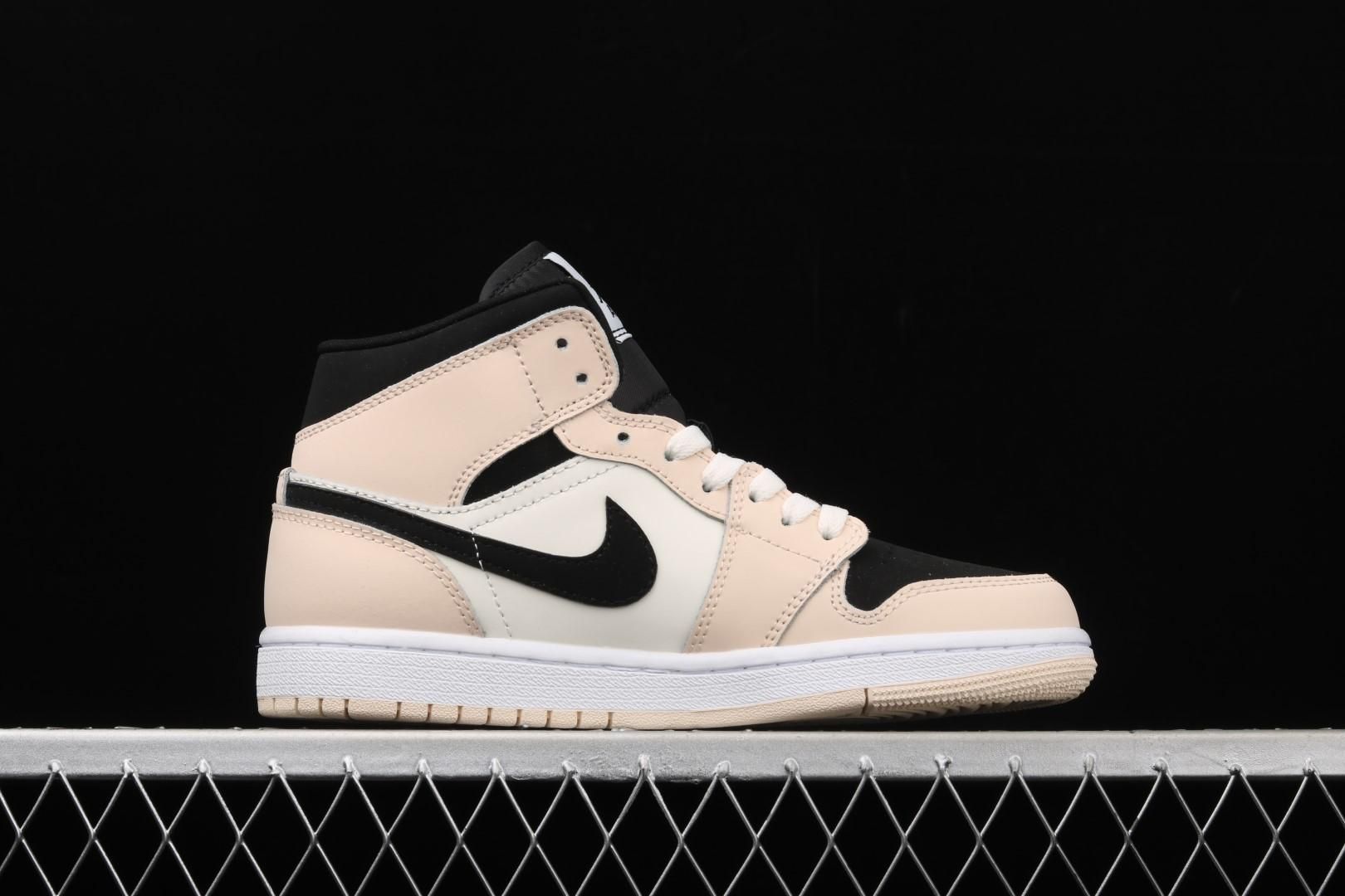 Air Jordan 1 AJ1 Mid - Barely Orange Light Violet