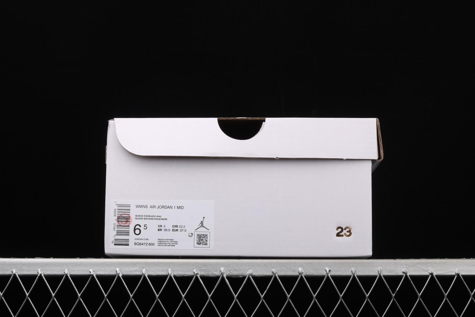 Air Jordan 1 AJ1 Mid - Barely Orange Light Violet