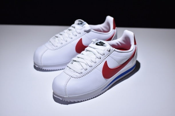 NikeUnisex Cortez Basic Leather Casual Shoe - Forrest Gump