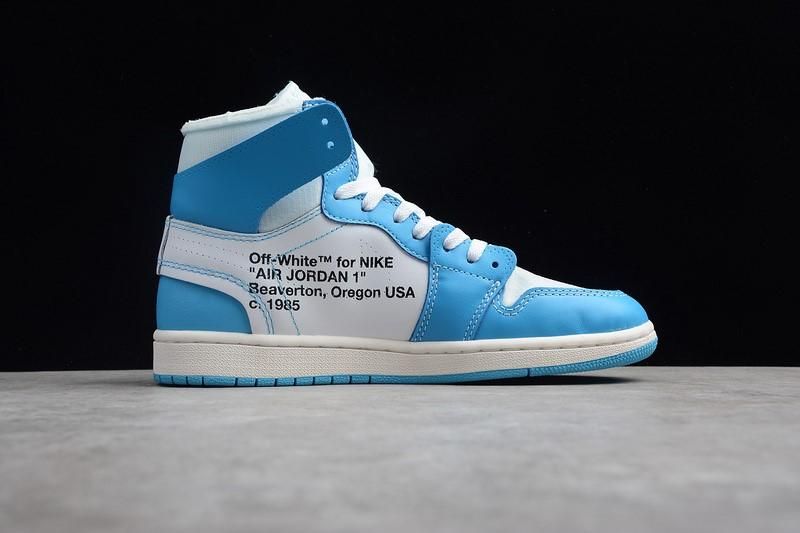 WMNS Off White x Air Jordan 1 AJ1 Retro High OG - UNC