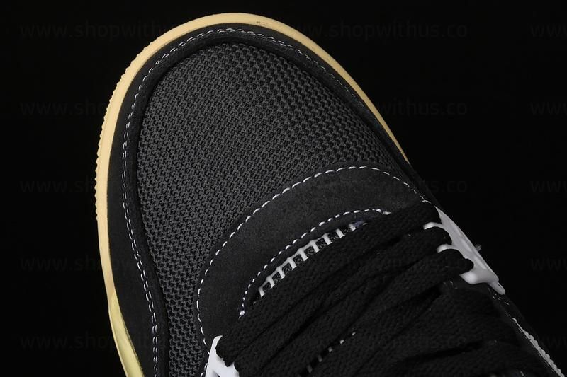 WMNS Union LA x Air Jordan 4 AJ4 Retro - Off Noir