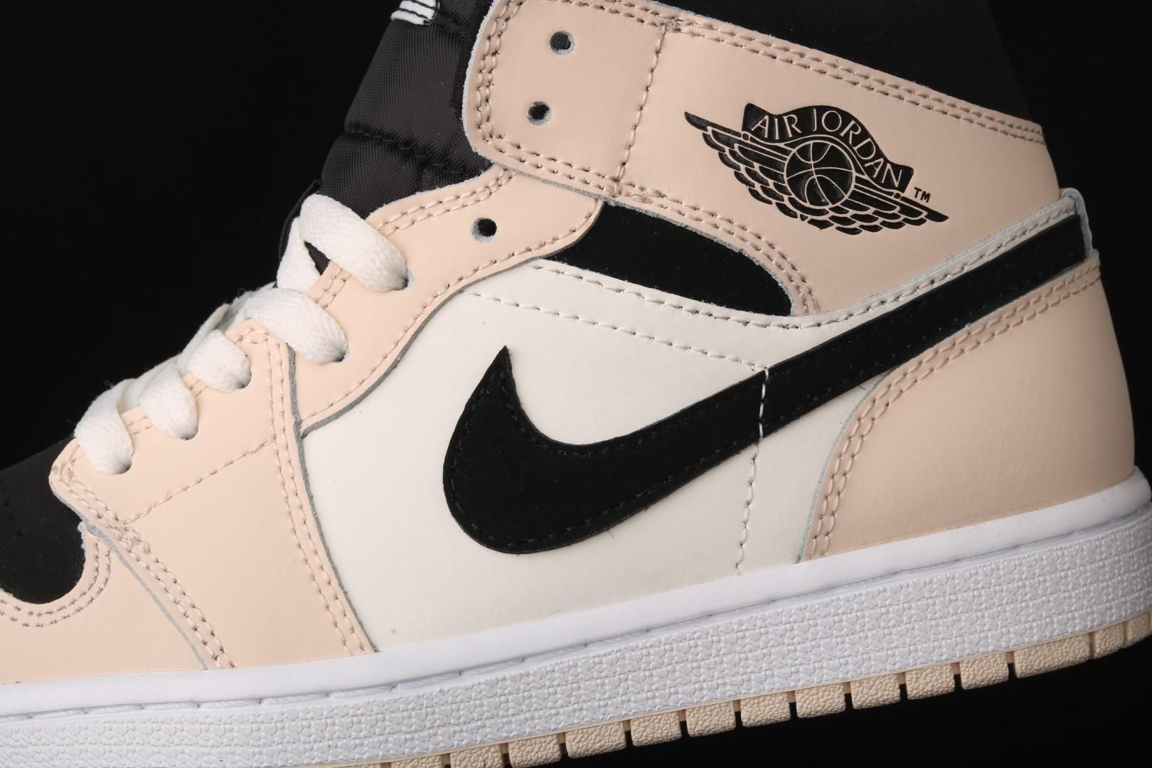 Air Jordan 1 AJ1 Mid - Barely Orange Light Violet
