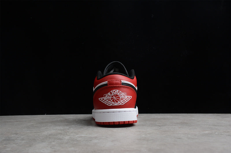 Air Jordan 1 AJ1 Low - 'Bred Toe''