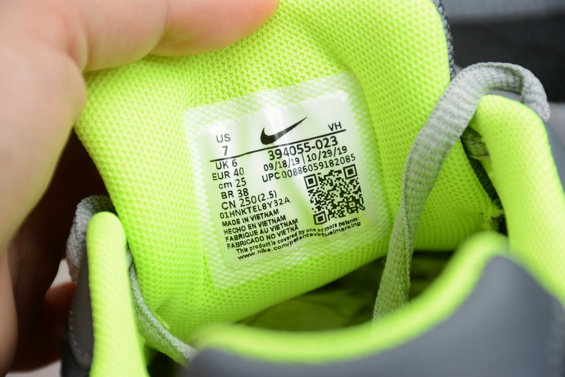 NikeUnisex Initiator - Black/Grey