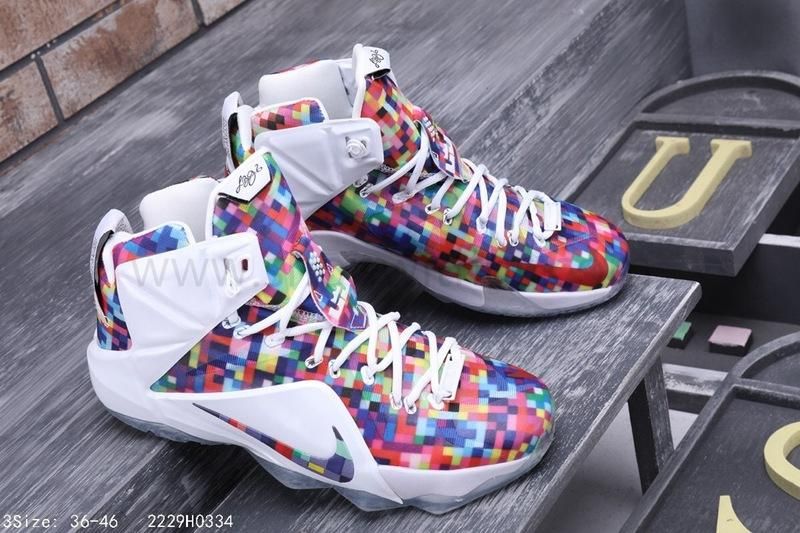NikeMens Lebron 12 - EXT Prism