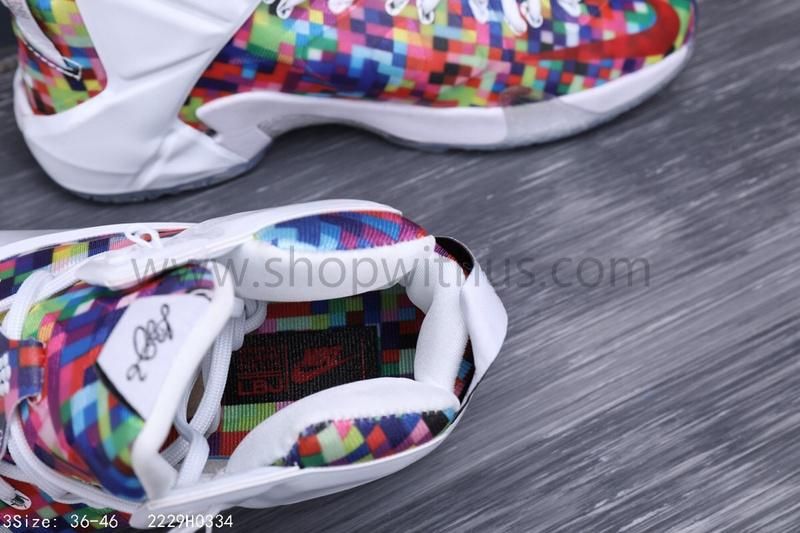NikeMens Lebron 12 - EXT Prism