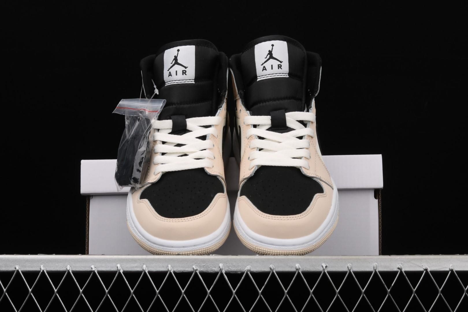 Air Jordan 1 AJ1 Mid - Barely Orange Light Violet