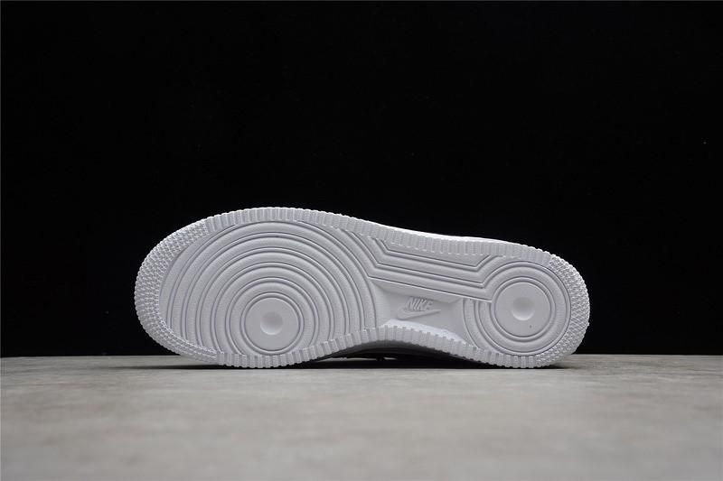 NikeWMNS Air Force 1 AF1 Low - Double Swoosh White/Metallic Gold