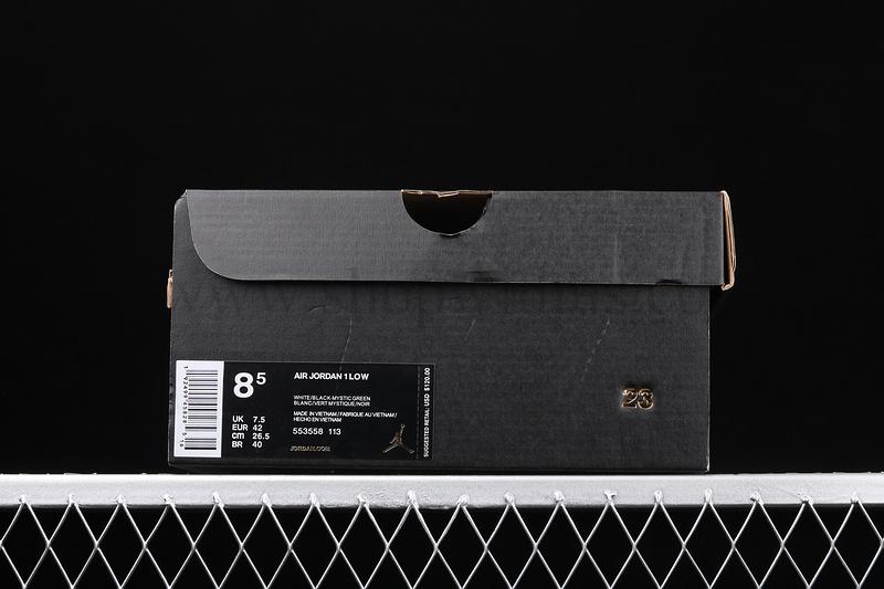 WMNS Air Jordan 1 AJ1 Low - Mystic Green