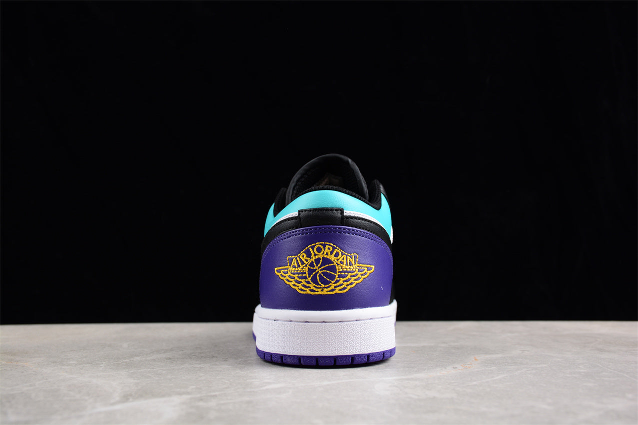 Air Jordan 1 AJ1 Low Aqua - Court purple