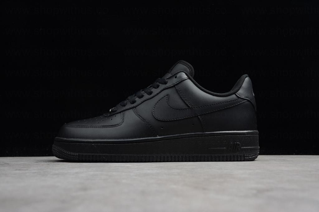 NikeMens Air Force 1 AF1 - Triple Black