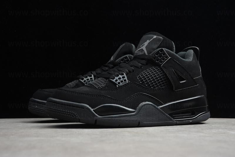 WMNS Air Jordan 4 AJ4 Retro - Black Cat