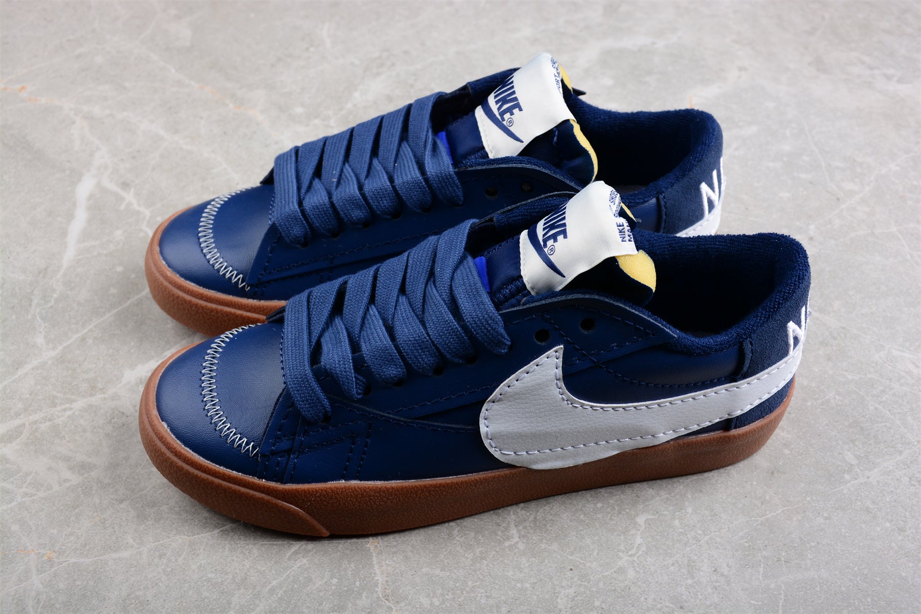 NikeUnisex Blazer Low 77 Jumbo - Midnight Navy