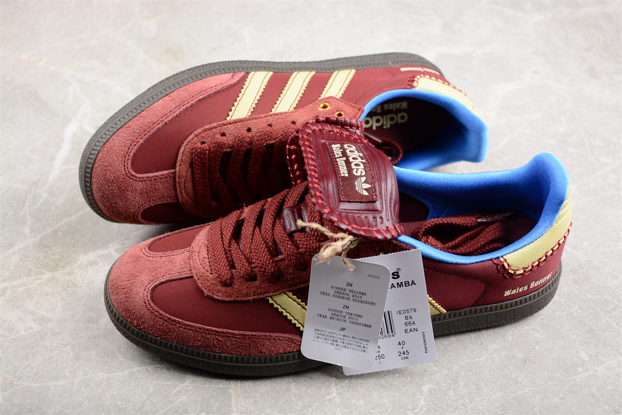 adidasUnisex Samba x Wales Bonner - Red