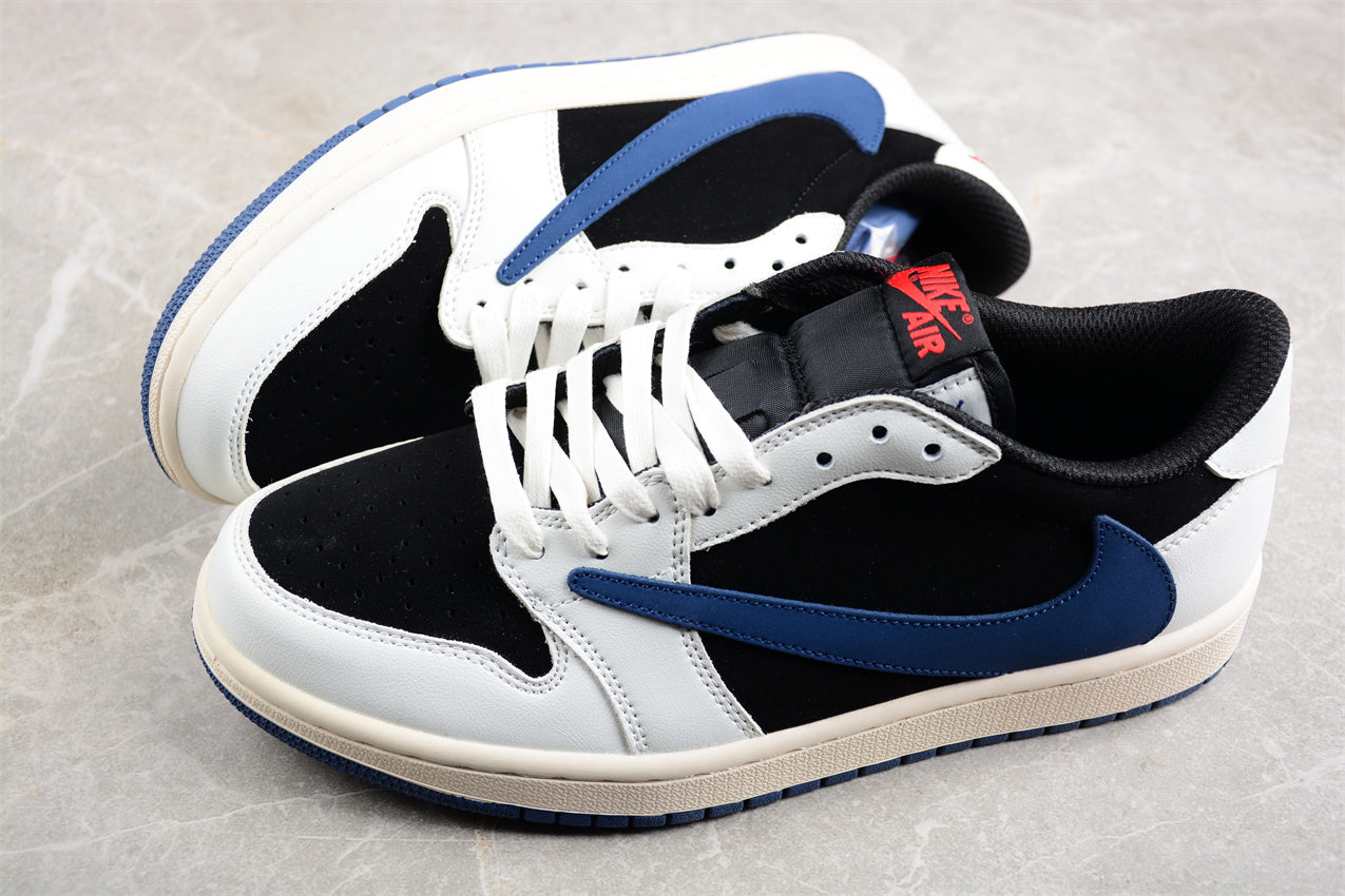 Air Jordan 1 AJ1 Low x Travis Scott - Navy