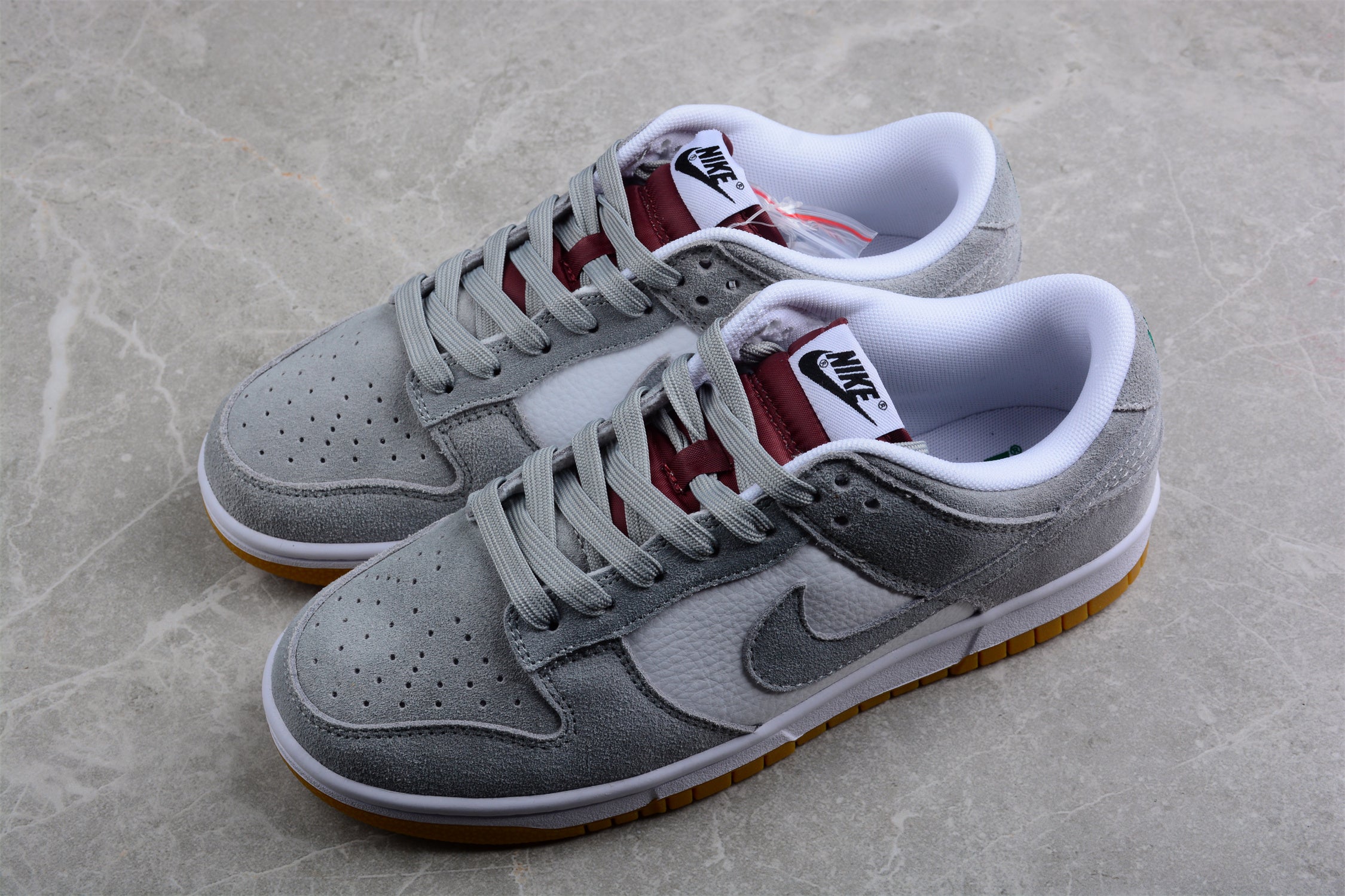 NikeMens Dunk Low - Smoke Grey Gum