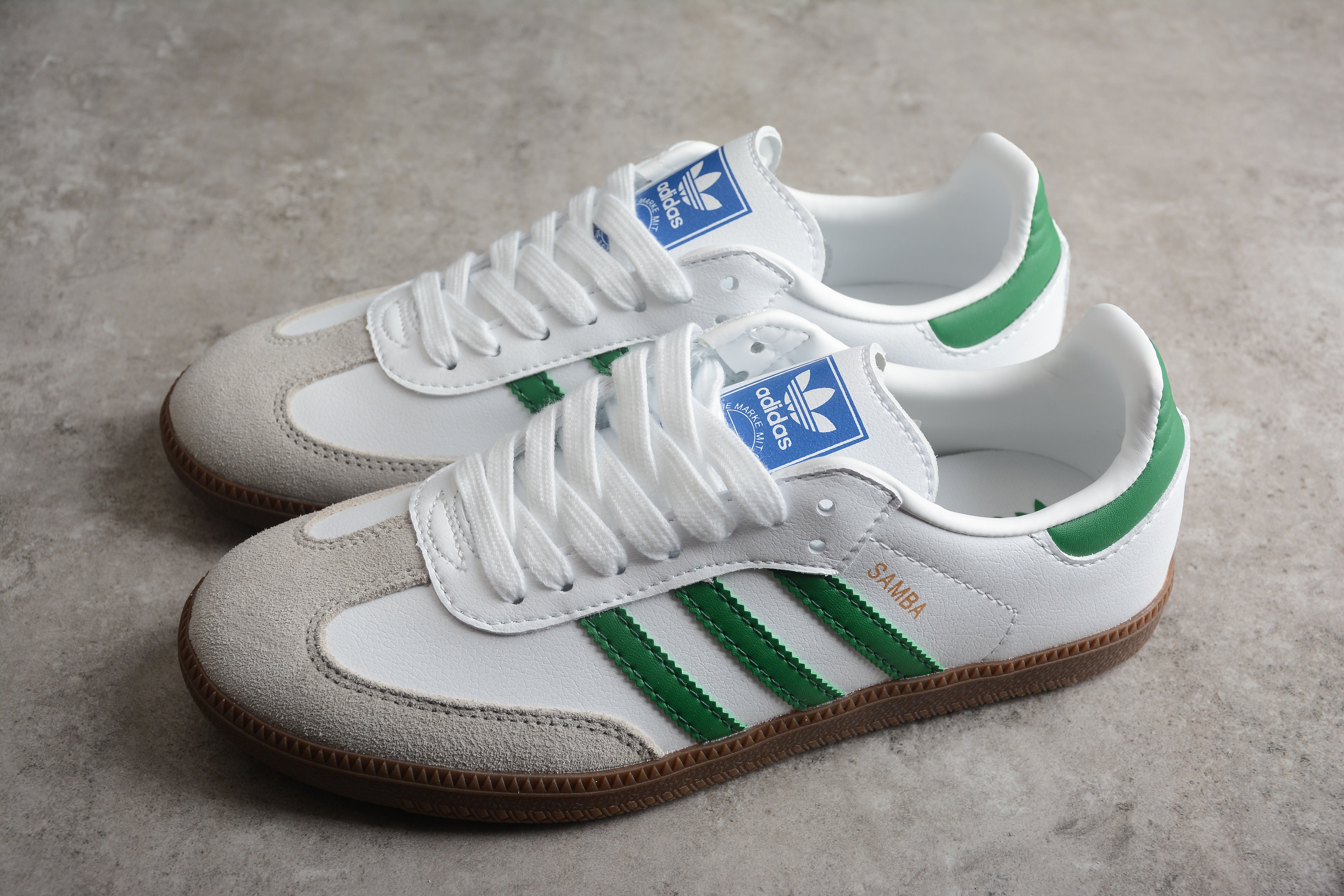 adidasMens Samba - Green
