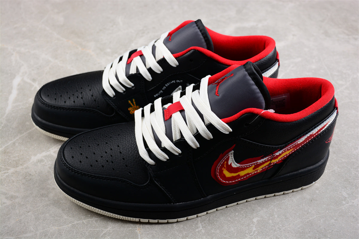 Air Jordan 1 AJ1 Low - Just Skate Black