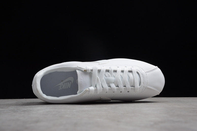 NikeMens Cortez Classic Leather - All white